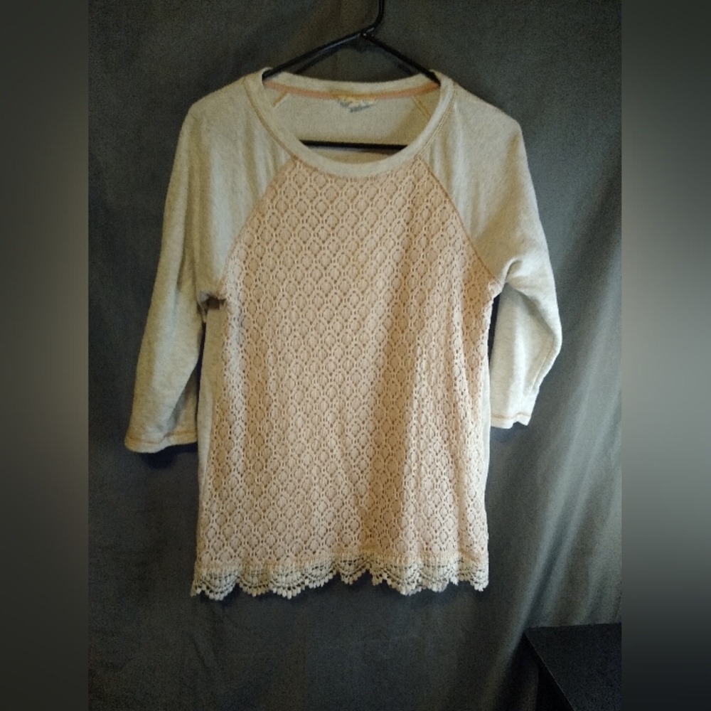 Dept 222 Blush Lace Women's Top